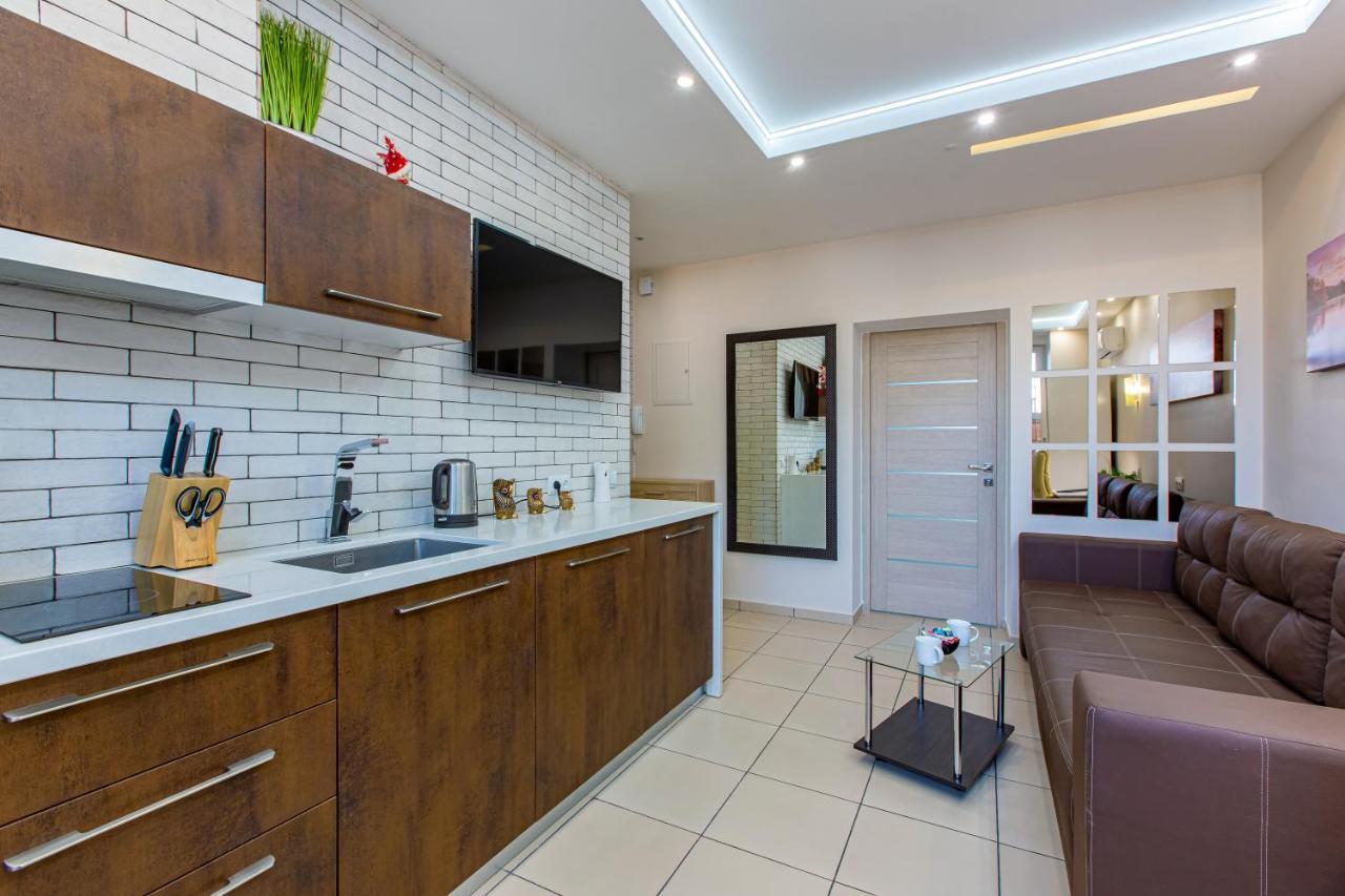 Big Jacuzzi , Sauna , Khreshchatyk Apartments 키예프 외부 사진