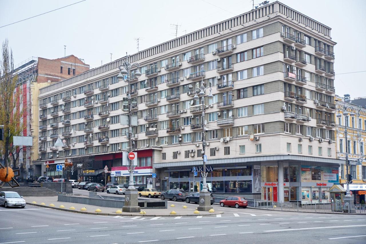 Big Jacuzzi , Sauna , Khreshchatyk Apartments 키예프 외부 사진
